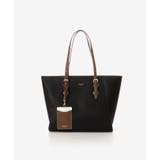 ブラック | バイカラー ベーシックA4トートバッグ《通勤・通学》 | & chouette
