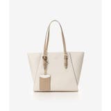 オフホワイト | バイカラー ベーシックA4トートバッグ《通勤・通学》 | & chouette