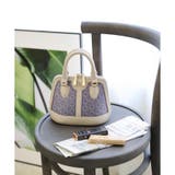 グレージュ | クロスプリントショルダーバッグ | SAMANTHAVEGA