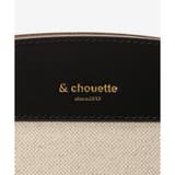 バイカラーキャンバスショルダーバッグ | & chouette | 詳細画像4 