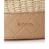 巾着デザインかごショルダーバッグ | & chouette | 詳細画像11 