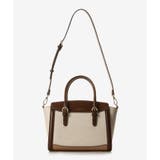 バイカラーキャンバスハンドバッグ | & chouette | 詳細画像18 