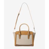 バイカラーキャンバスハンドバッグ | & chouette | 詳細画像24 