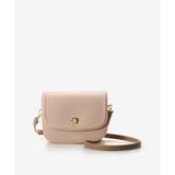 ピンク | シンプルバイカラーショルダーバッグ | & chouette