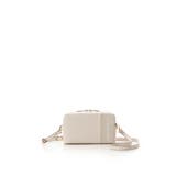 オフホワイト | キャンバスバイカラーショルダーバッグ | & chouette