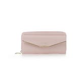 ベビーピンク | フラワーバー ラウンド長財布 | Samantha Thavasa Petit Choice