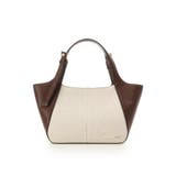 キャンバスバイカラーハンドバッグ | & chouette | 詳細画像16 