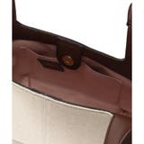 キャンバスバイカラーハンドバッグ | & chouette | 詳細画像21 