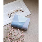 ブルー | パッチワーク 折財布 | Samantha Thavasa Petit Choice