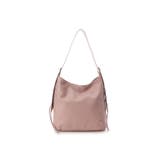 ピンクベージュ | ワイドベルトワンショルダーソフトバッグ | & chouette