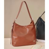 キャメル | ワイドベルトワンショルダーソフトバッグ | & chouette