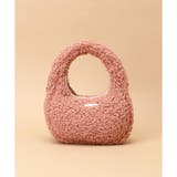 ピンク | カールファー ハーフムーンバッグ | Samantha Thavasa