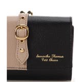 バイカラーフロントベルト 口金折財布 | Samantha Thavasa Petit Choice | 詳細画像5