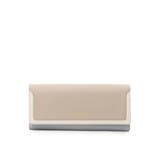 グレージュ | コーナーバイカラー 長財布 | Samantha Thavasa Petit Choice