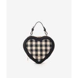 ギンガムチェックハート型ショルダーバッグ | SAMANTHAVEGA | 詳細画像2 