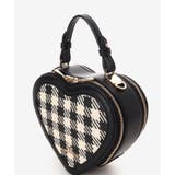 ギンガムチェックハート型ショルダーバッグ | SAMANTHAVEGA | 詳細画像4 