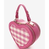 ギンガムチェックハート型ショルダーバッグ | SAMANTHAVEGA | 詳細画像12 