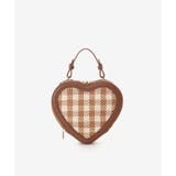 ギンガムチェックハート型ショルダーバッグ | SAMANTHAVEGA | 詳細画像17 