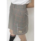 先染めチェックストレッチ撥水スコート | Samantha GOLF | 詳細画像6