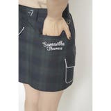 先染めチェックストレッチ撥水スコート | Samantha GOLF | 詳細画像11