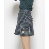 先染めチェックストレッチ撥水スコート | Samantha GOLF | 詳細画像16