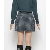 先染めチェックストレッチ撥水スコート | Samantha GOLF | 詳細画像17