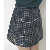 先染めチェックストレッチ撥水スコート | Samantha GOLF | 詳細画像19