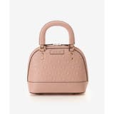 ピンクベージュ | エンボスポイントステッチショルダーバッグ | SAMANTHAVEGA