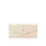 イエロー | スカラップハート 長財布 | Samantha Thavasa Petit Choice