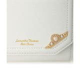 パールモチーフサイドバー 折財布 | Samantha Thavasa Petit Choice | 詳細画像12 