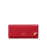 レッド | パールモチーフサイドバー 長財布 | Samantha Thavasa Petit Choice