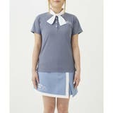 ループ衿半袖ポロシャツ | Samantha GOLF | 詳細画像6 