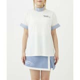 ホワイト | 半袖モックネック | Samantha GOLF