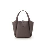 シンプルデザインソフトレザー ハンドバッグ | Samantha Thavasa | 詳細画像10