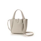 シンプルデザインソフトレザー ハンドバッグ | Samantha Thavasa | 詳細画像20