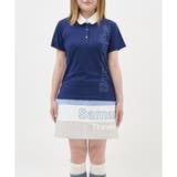 ロゴプリント半袖ポロシャツ | Samantha GOLF | 詳細画像8