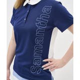ロゴプリント半袖ポロシャツ | Samantha GOLF | 詳細画像12