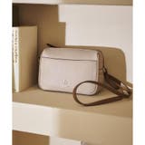 グレージュ | デザインステッチ シンプルショルダーバッグ | & chouette