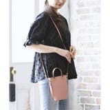 ピンクベージュ | ミニチュア合皮ショルダーバッグ | Samantha Thavasa