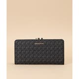 ブラック | ST Jacquard 口金長財布 | Samantha Thavasa