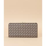 ブラウン | ST Jacquard 口金長財布 | Samantha Thavasa