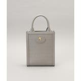 ライトグレー | Pomme d'espoir ラビラント 縦長スクエアトートバッグ 小 | Samantha Thavasa