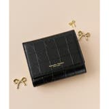 ブラック | ライクハート 口金折財布 | Samantha Thavasa Petit Choice