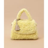 イエロー | ソフトファー ハンドバッグ | Samantha Thavasa