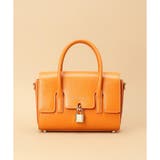 オレンジ | フラップパドロック ハンドバッグ | Samantha Thavasa