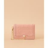 ピンクベージュ | Pomme d'espoir ポムディスポワール 型押しパスケース | Samantha Thavasa