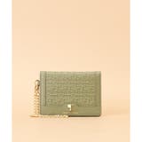 カーキ | Pomme d'espoir ポムディスポワール 型押しパスケース | Samantha Thavasa