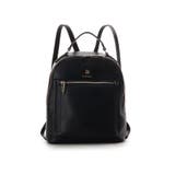 ブラック | デザインステッチ シンプルリュックサック | & chouette