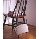 グレージュ | ラウンドプレーンショルダーバッグ《シンプル・バイカラー》 | & chouette