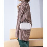 ラウンドプレーンショルダーバッグ《シンプル・バイカラー》 | & chouette | 詳細画像24 